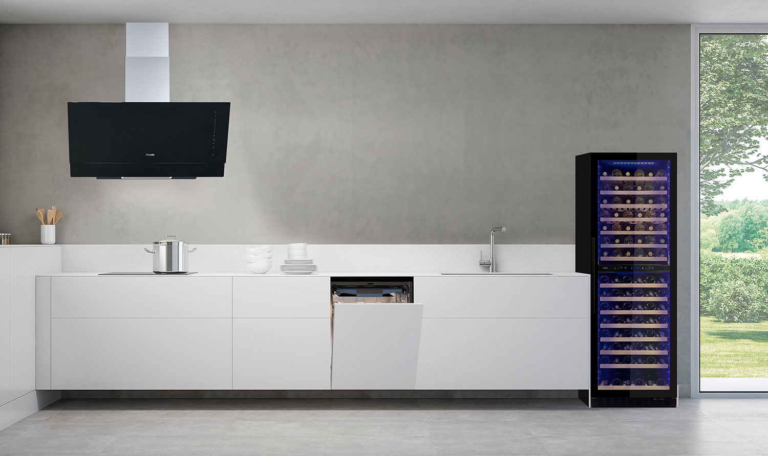 Wine cooler PVZL 180-165 - Pando Integral Cooking