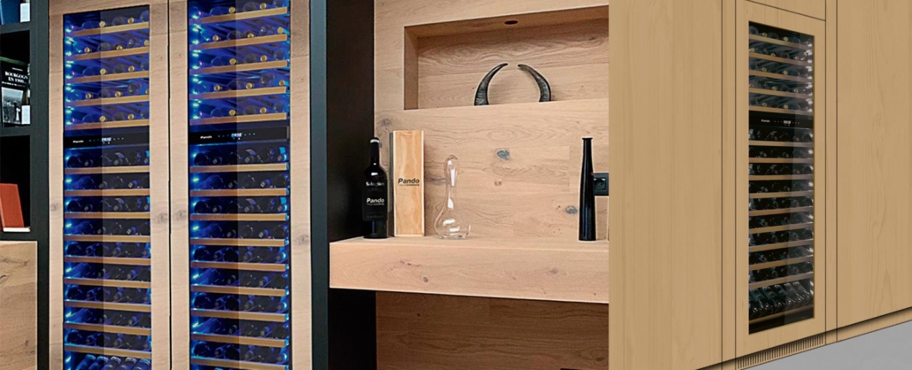 Vinoteca panelable mueble alto - PVMA 178-101 PA - Pando Integral Cooking