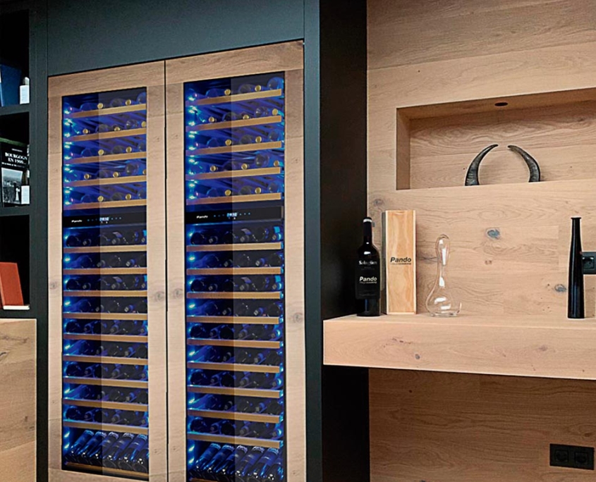Vinoteca panelable mueble alto - PVMA 178-101 PA - Pando Integral Cooking